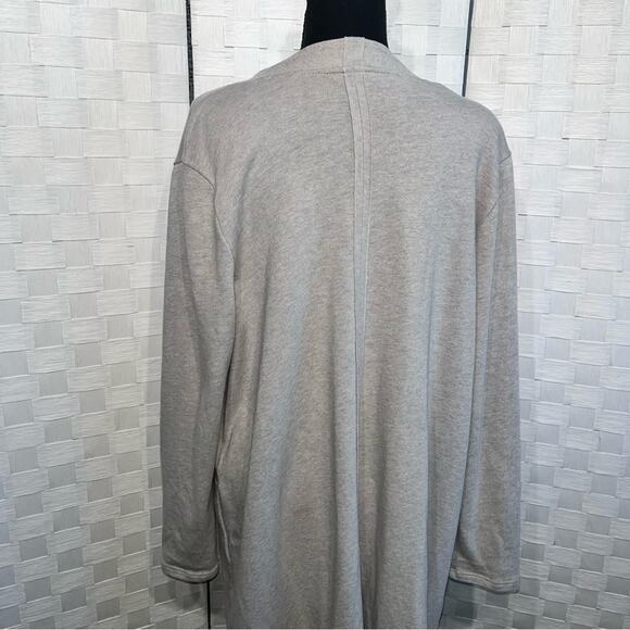 J. Jill Pure Jill Neutral Beige Open Front Cardigan Size Large Petite Earthy - Picture 13 of 14